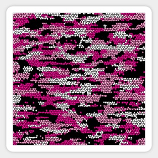 Camo Pattern - Purple Sticker